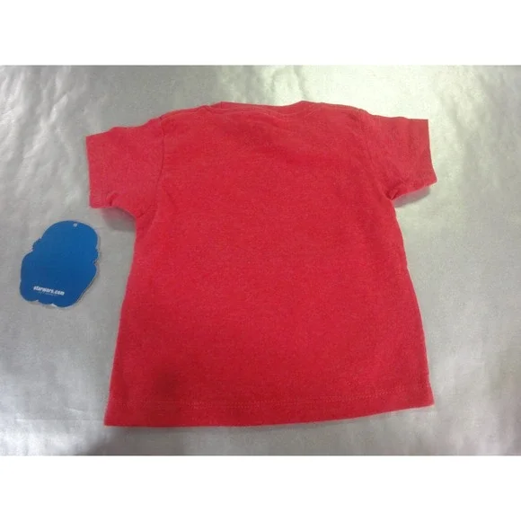 STAR WARS 2T red T-shirt top Wanted darth Vader Boba fett Emperor TK-42I NWT - Picture 4 of 4